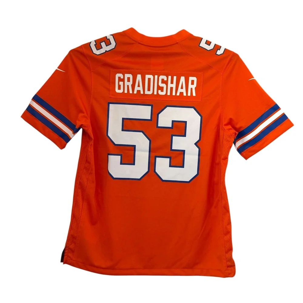 Nike Denver Broncos Randy Gradishar 53 Jersey‎ Mens Large Orange NFL 67NM-0B8M